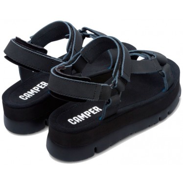 SANDALIA CAMPER ORUGA K201037 NEGRO