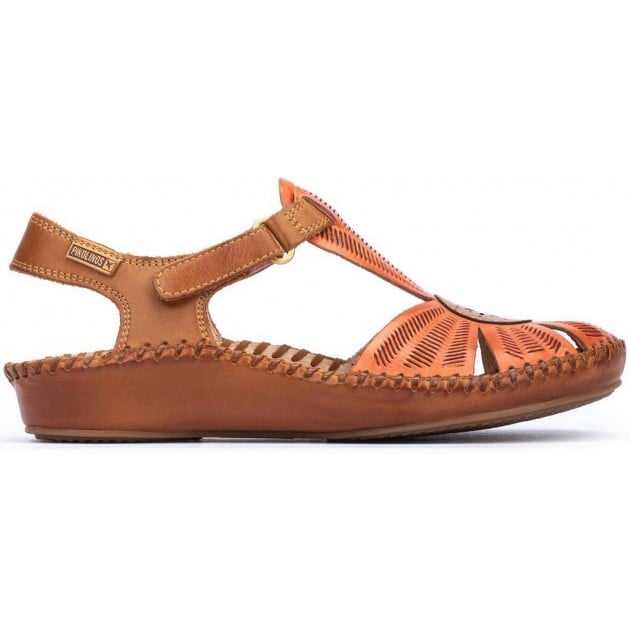 SANDALIAS PIKOLINOS VALLARTA 655-0575 SCARLET