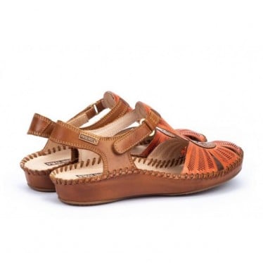 SANDALIAS PIKOLINOS VALLARTA 655-0575 SCARLET