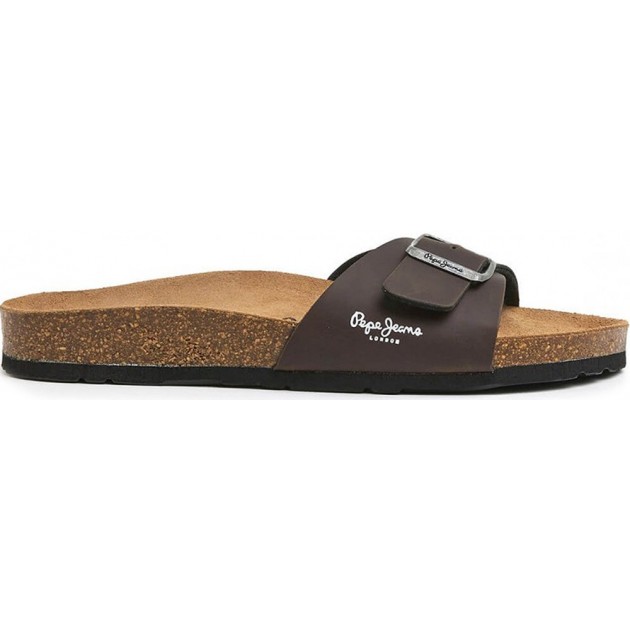 CHANCLAS PEPE JEANS PMS90107 BIO M SINGLE KANSAS BROWN CHANCLAS PEPE JEANS PMS90107 BIO M SINGLE KANSAS BROWN
