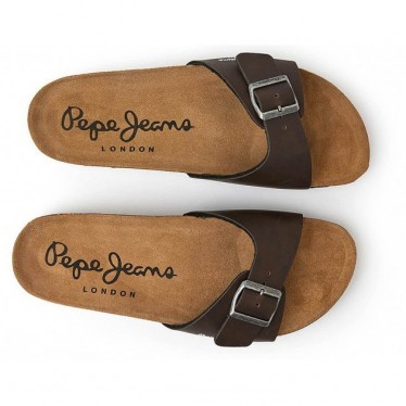 CHANCLAS PEPE JEANS PMS90107 BIO M SINGLE KANSAS BROWN