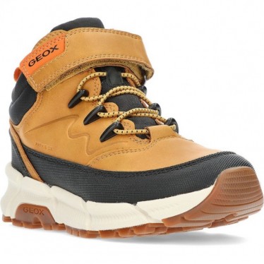 BOTINES GEOX J36LCG BROWN_BLACK