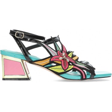 ZAPATOS CON TACON EXE LUISA400 MULTICOLOR_BLACK