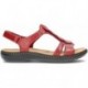 SANDALIAS CLARKS LAURIEANN KAY RED