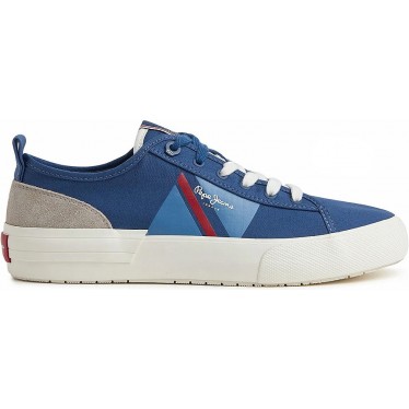 ZAPATILLAS PEPE JEANS ALLEN FLAG PMS30903 INDIGO
