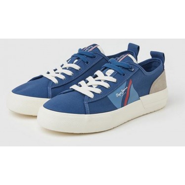 ZAPATILLAS PEPE JEANS ALLEN FLAG PMS30903 INDIGO