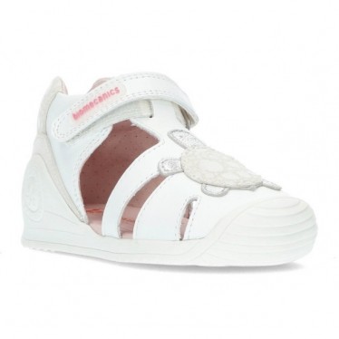 SANDALIAS BIOMECANICS NIÑA 212109 BLANCO