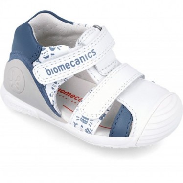 SANDALIAS BIOMECANICS PRIMEROS PASOS 242127 ESTAMPADO BLANCO