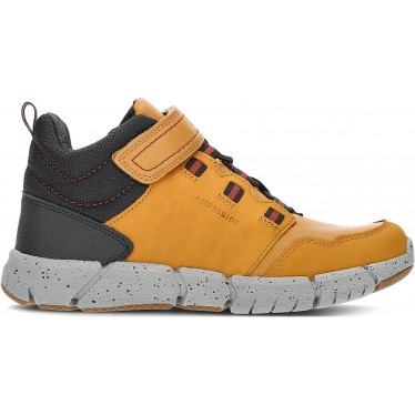 SNEAKER GEOX AMPHIBIOX FLEXYPER J949XA YELLOW_BROWN