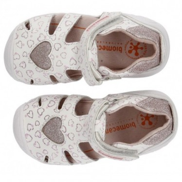 SANDALIAS BIOMECANICS CORAZON BLANCO