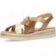 SANDALIAS PORRONET 2925 TAUPE_PLATINO