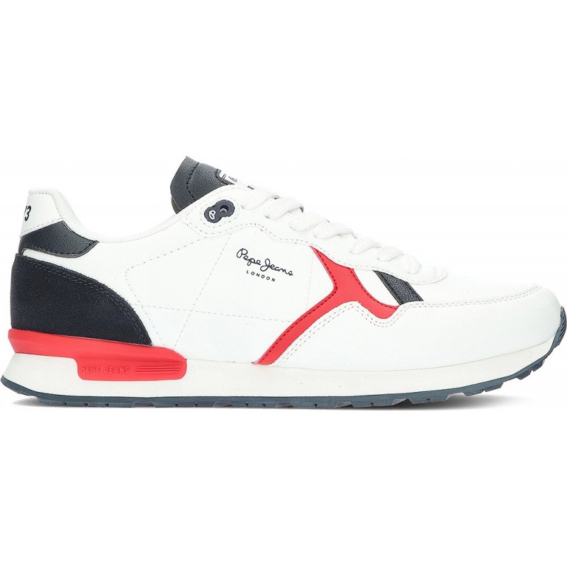 DEPORTIVA PEPE JEANS BRIT BASIC PMS30982 WHITE