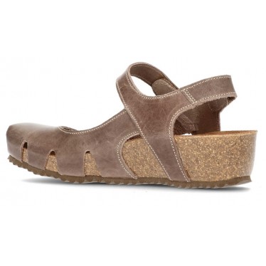 SANDALIAS INTERBIOS CERRADA 5326C PARDO