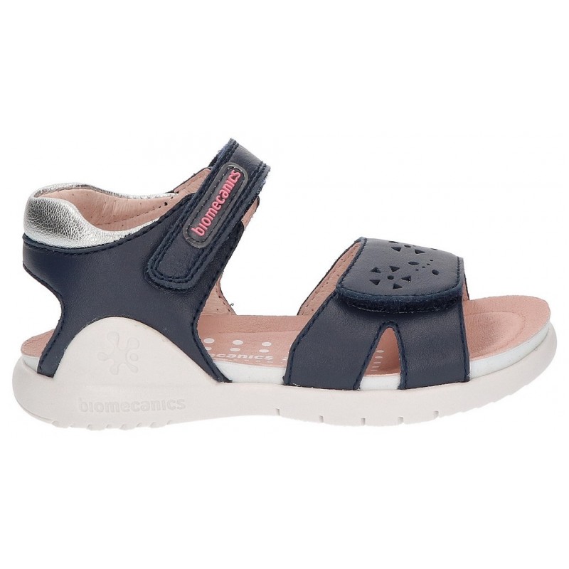 SANDALIAS BIOMECANICS DE PIEL AYILA AZUL