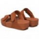 SANDALIAS FITFLOP FV6 LULU ADJUSTABLE LEATHER SLIDES LIGHT_TAN