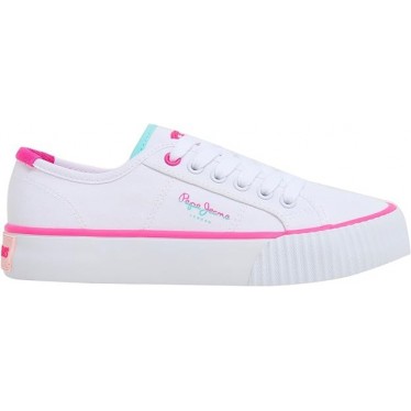 DEPORTIVA PEPE JEANS OTTIS BASIC G PGS30605 WHITE