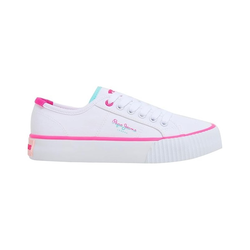 DEPORTIVA PEPE JEANS OTTIS BASIC G PGS30605 WHITE