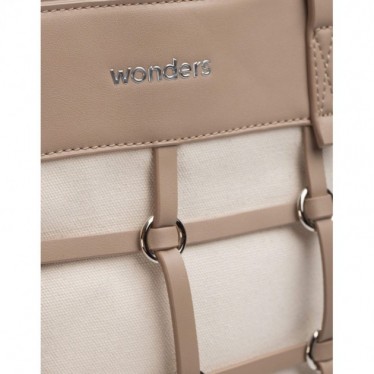 BOLSO WONDERS LUPE 472201 TAUPE