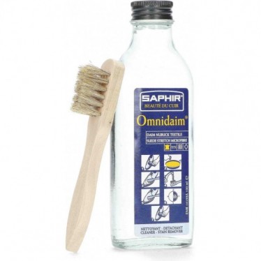 LIMPIADOR SAPHIR OMNIDAIM PARA ANTE Y NOBUCK 100ML CON REFERENCIA 16198A INCOLORO