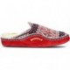 PANTUFLAS NORDIKAS CLASSIC W N1500 ROJO