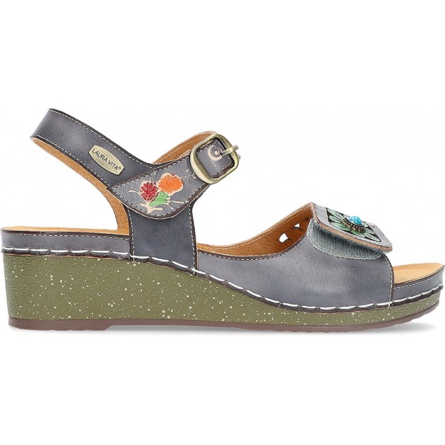 SANDALIAS LAURA VITA FACSCINEO1123 GRIS_FLORAL