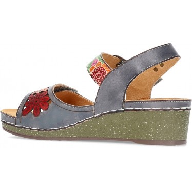 SANDALIAS LAURA VITA FACSCINEO1123 GRIS_FLORAL