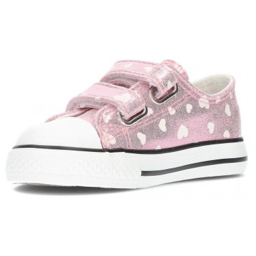 ZAPATILLAS CONGUITOS BRILLO 14155 ROSA