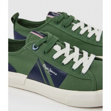 ZAPATILLAS PEPE JEANS ALLEN FLAG PMS30903 OLIVE