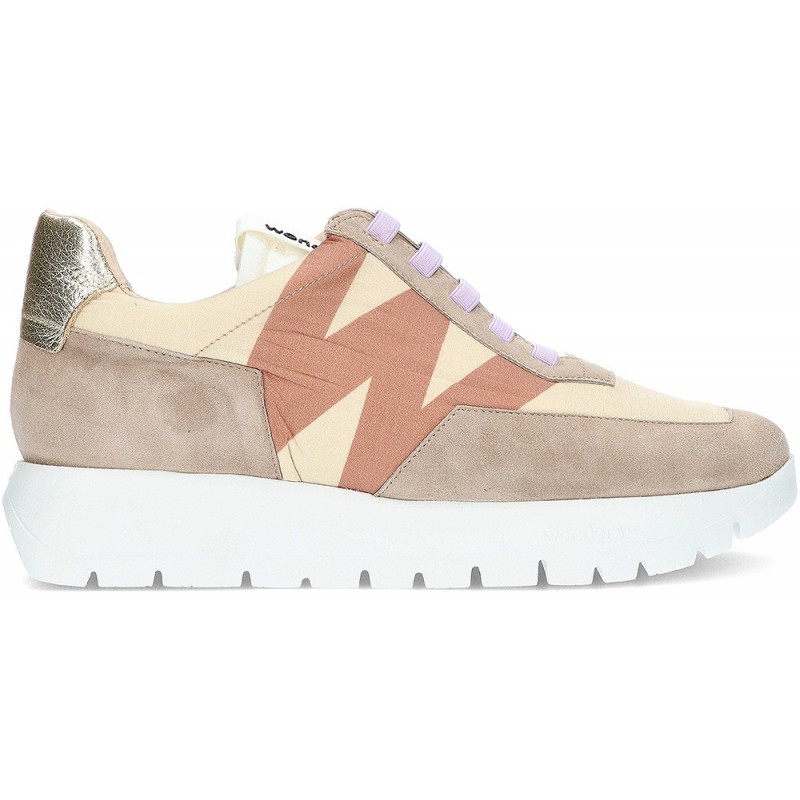 SNEAKERS WONDERS ODISEI NYLON A-2422 TAUPE