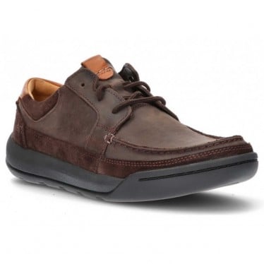 ZAPATOS CLARKS ASHCOMBE DARK_BROWN