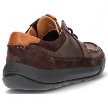 ZAPATOS CLARKS ASHCOMBE DARK_BROWN