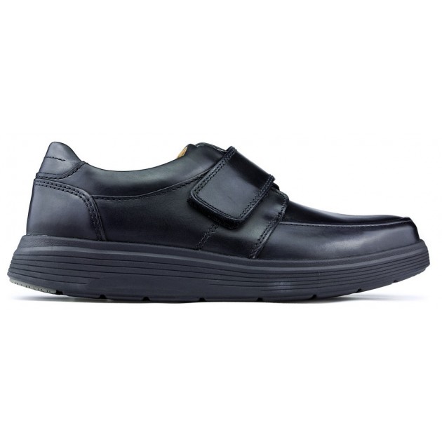 ZAPATOS CLARKS UN ABODE STRAP ANCHO ESPECIAL BLACK