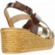 SANDALIAS PORRONET 2964 MOKA_PLATINO