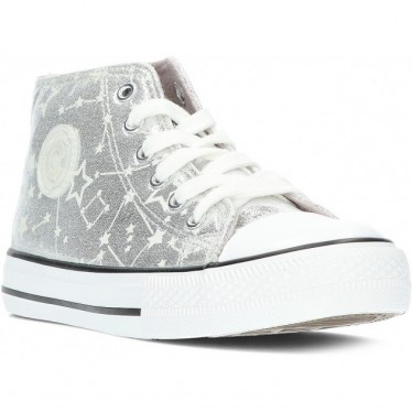 DEPORTIVA CONGUITOS CANVAS GLITTER 283047 SILVER