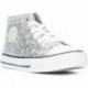 DEPORTIVA CONGUITOS CANVAS GLITTER 283047 SILVER