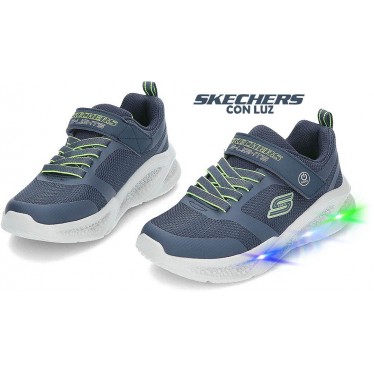 DEPORTIVA SKECHERS 401675 METEOR LIGHTS NAVY