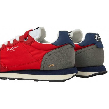 ZAPATILLAS PEPE JEANS NATCH MALE PMS30945 RED