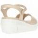 SANDALIAS WONDERS D8272 NATURAL