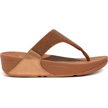 SANDALIAS FITFLOP GB4 LULU OPUL TOE-POST LATTE_TAN