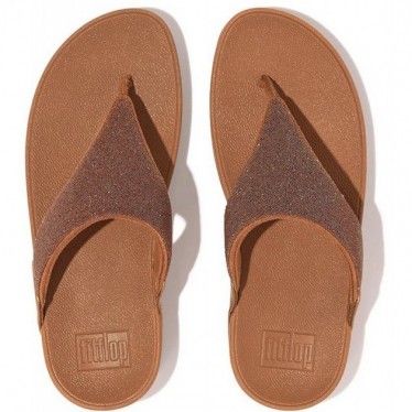 SANDALIAS FITFLOP GB4 LULU OPUL TOE-POST LATTE_TAN