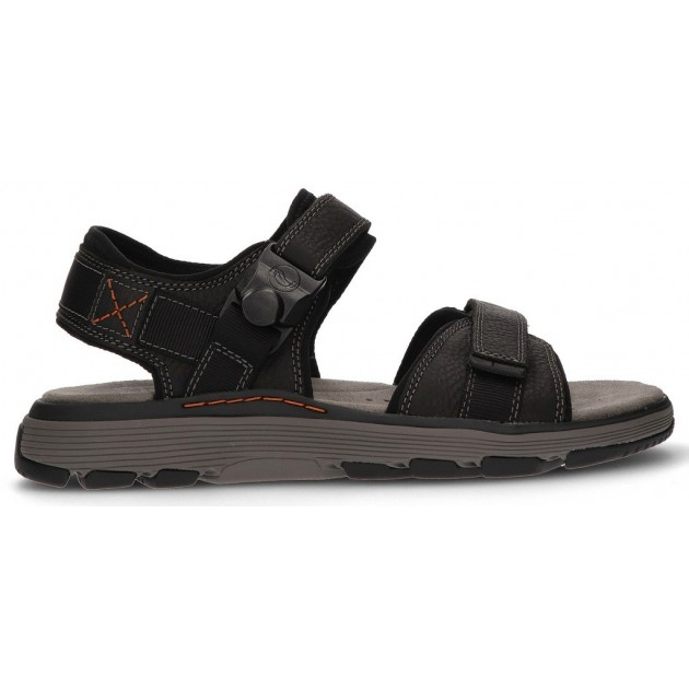 SANDALIAS CLARKS UN TREK PART BLACK SANDALIAS CLARKS UN TREK PART BLACK