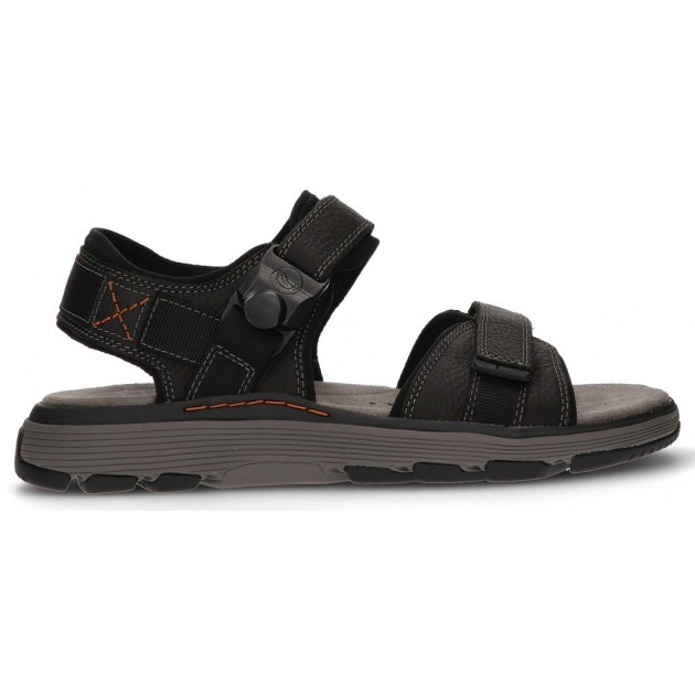 SANDALIAS CLARKS UN TREK PART BLACK