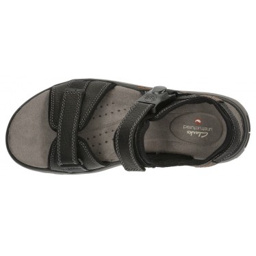 SANDALIAS CLARKS UN TREK PART BLACK