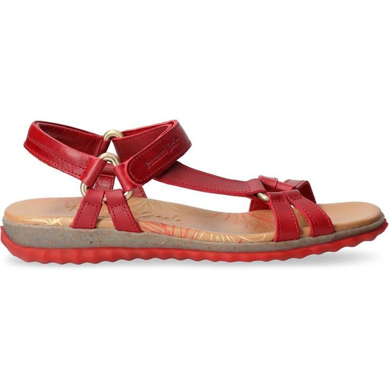 SANDALIAS PANAMA JACK CARIBEL ROJO_B24