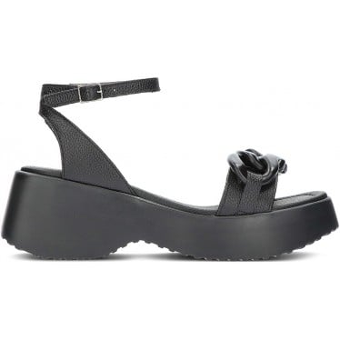 SANDALIAS WONDERS WILD D-9703 BLACK