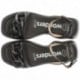 SANDALIAS WONDERS WILD D-9703 BLACK