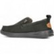 MOCASIN DUDE WALLY GRIP MOC CRAFT LEATHER BLACK