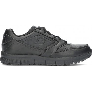 DEPORTIVA SKECHERS WORK RELAXED FIT WYOLA SR 77235EC BLACK