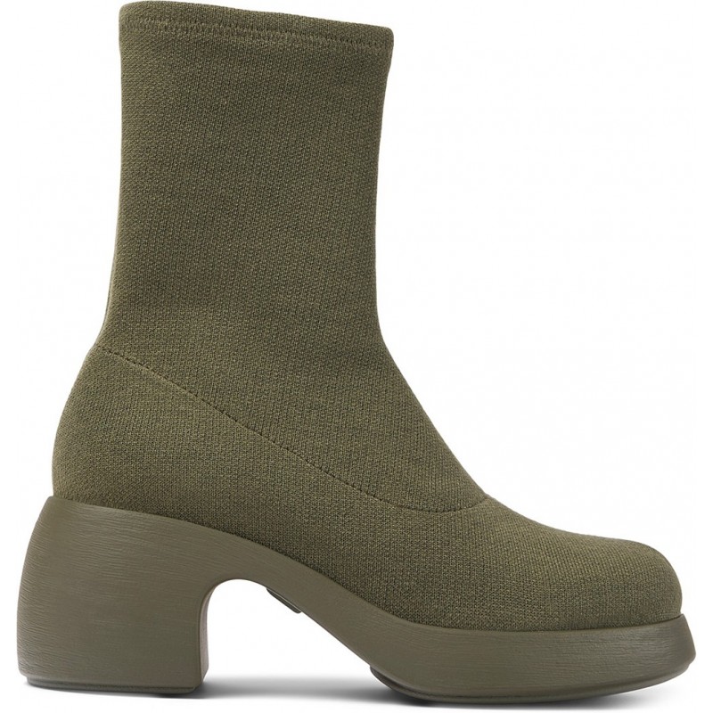 BOTAS DE TENCEL CAMPER THELMA K400619 OLIVE