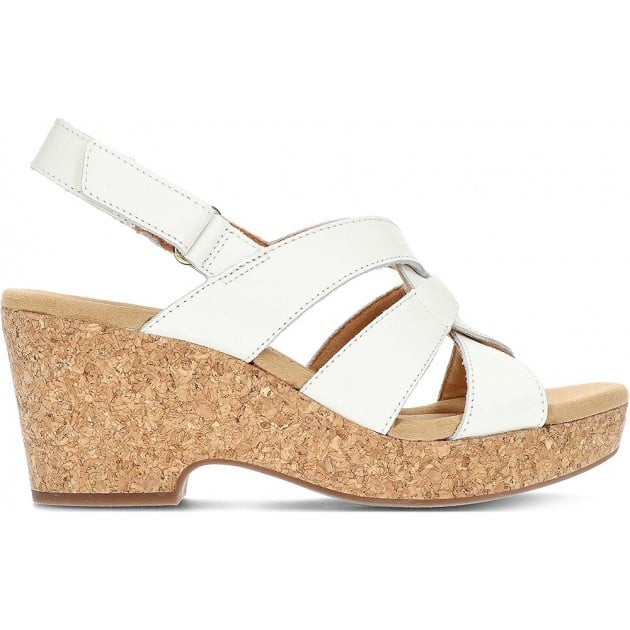 SANDALIA CLARKS GISELLE WHITE SANDALIA CLARKS GISELLE WHITE